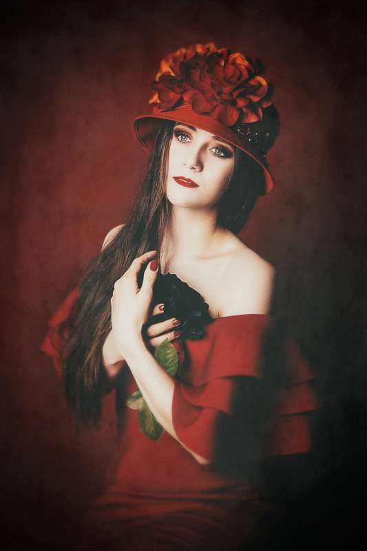 Elżbieta Wenda (Poland) – Black Rose-800
