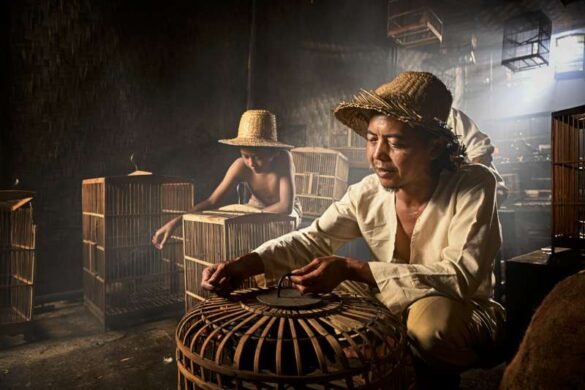 Lee Eng Tan (Singapore) – Final touch to cage-800